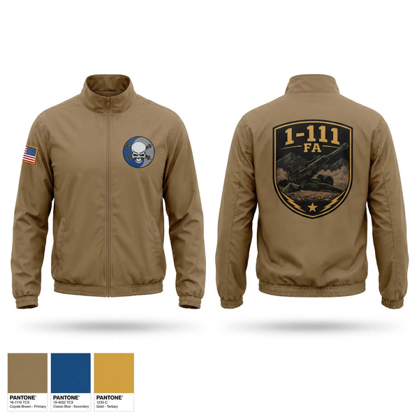 Windbreaker, 1-111FA C BTRY, Army, Teamtime, Team time, sublimation, custom sports apparel, team uniforms, spirit wear, spiritwear, sports uniforms, custom shirts, team store, custom team store, fundraiser sports, apparel fundraiser