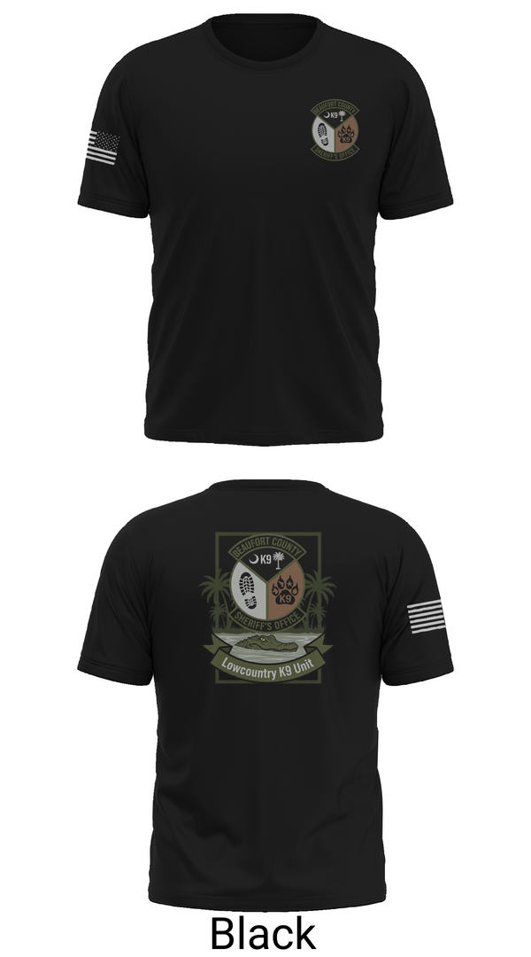 Short Sleeve Performance Shirt, Lowcountry K-9 Unit, Police, Teamtime, Team time, sublimation, custom sports apparel, team uniforms, spirit wear, spiritwear, sports uniforms, custom shirts, team store, custom team store, fundraiser sports, apparel fundraiser