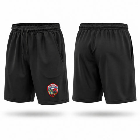 Athletic Shorts With Pockets, Waterloo, Fire Department, Teamtime, Team time, sublimation, custom sports apparel, team uniforms, spirit wear, spiritwear, sports uniforms, custom shirts, team store, custom team store, fundraiser sports, apparel fundraiser