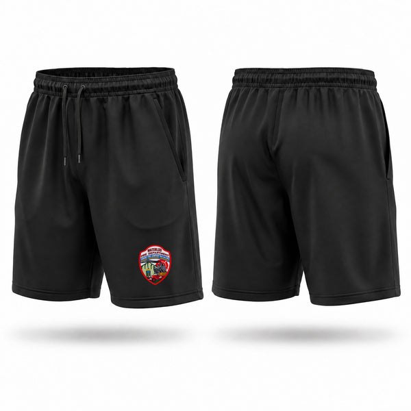 Athletic Shorts With Pockets, Waterloo, Fire Department, Teamtime, Team time, sublimation, custom sports apparel, team uniforms, spirit wear, spiritwear, sports uniforms, custom shirts, team store, custom team store, fundraiser sports, apparel fundraiser