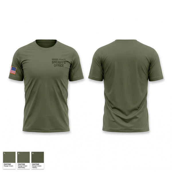 Short Sleeve Performance Shirt, Modoc County Sheriff’s Office, Police, Teamtime, Team time, sublimation, custom sports apparel, team uniforms, spirit wear, spiritwear, sports uniforms, custom shirts, team store, custom team store, fundraiser sports, apparel fundraiser