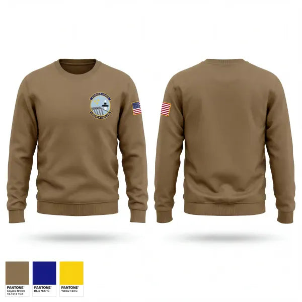 Crew Neck Sweatshirt, William P. Knight Composite Squadron, Air Force, Teamtime, Team time, sublimation, custom sports apparel, team uniforms, spirit wear, spiritwear, sports uniforms, custom shirts, team store, custom team store, fundraiser sports, apparel fundraiser
