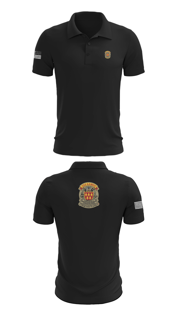 Short Sleeve Performance Polo, 32d AAMDC DPICC, Army, Teamtime, Team time, sublimation, custom sports apparel, team uniforms, spirit wear, spiritwear, sports uniforms, custom shirts, team store, custom team store, fundraiser sports, apparel fundraiser