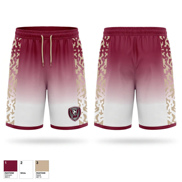 Athletic Shorts With Pockets, Windsor Lady Warriors, Women's Soccer, Teamtime, Team time, sublimation, custom sports apparel, team uniforms, spirit wear, spiritwear, sports uniforms, custom shirts, team store, custom team store, fundraiser sports, apparel fundraiser