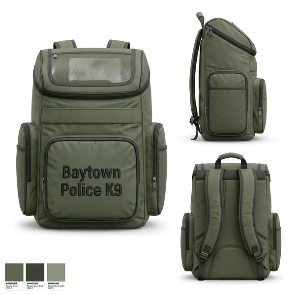 Gear Bag, Baytown Police K-9, Police, Teamtime, Team time, sublimation, custom sports apparel, team uniforms, spirit wear, spiritwear, sports uniforms, custom shirts, team store, custom team store, fundraiser sports, apparel fundraiser