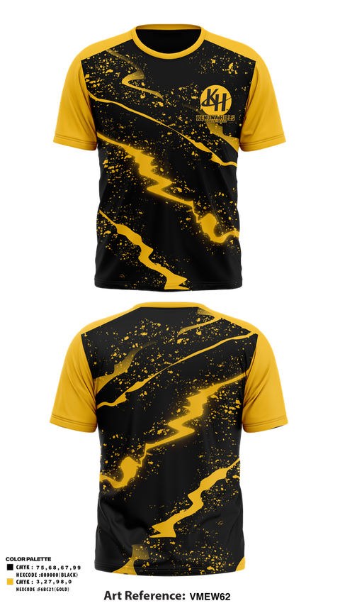 Old School Cotton Feel Shirt, Kenowa Hills Volleyball, Women's Volleyball, Teamtime, Team time, sublimation, custom sports apparel, team uniforms, spirit wear, spiritwear, sports uniforms, custom shirts, team store, custom team store, fundraiser sports, apparel fundraiser