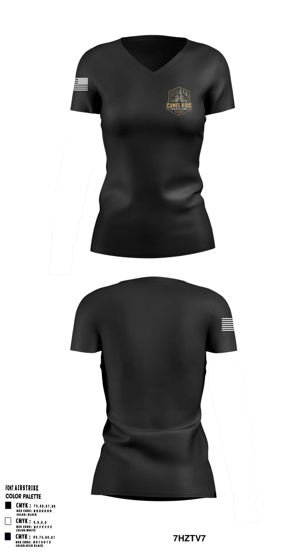 Womens Short Sleeve Vneck Shirt, Camel kids 2026, Wrestling, Teamtime, Team time, sublimation, custom sports apparel, team uniforms, spirit wear, spiritwear, sports uniforms, custom shirts, team store, custom team store, fundraiser sports, apparel fundraiser
