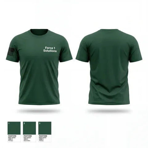 Old School Cotton Feel Shirt, Force 1 Solutions, Police, Teamtime, Team time, sublimation, custom sports apparel, team uniforms, spirit wear, spiritwear, sports uniforms, custom shirts, team store, custom team store, fundraiser sports, apparel fundraiser