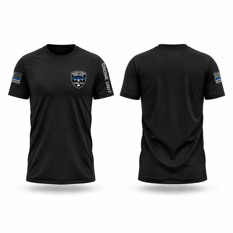 Short Sleeve Performance Shirt, Middletown Police Department Drone Unit, Police, Teamtime, Team time, sublimation, custom sports apparel, team uniforms, spirit wear, spiritwear, sports uniforms, custom shirts, team store, custom team store, fundraiser sports, apparel fundraiser