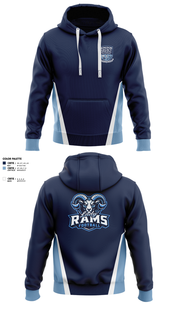 Hoodie, Kingdom Legacy Athletics Academy, , Teamtime, Team time, sublimation, custom sports apparel, team uniforms, spirit wear, spiritwear, sports uniforms, custom shirts, team store, custom team store, fundraiser sports, apparel fundraiser