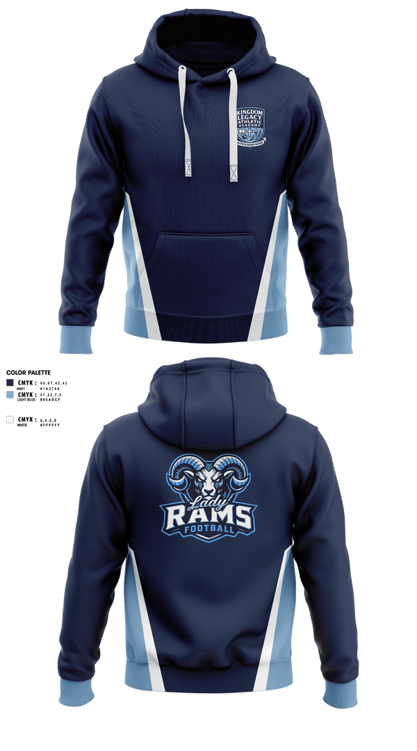 Hoodie, Kingdom Legacy Athletics Academy, , Teamtime, Team time, sublimation, custom sports apparel, team uniforms, spirit wear, spiritwear, sports uniforms, custom shirts, team store, custom team store, fundraiser sports, apparel fundraiser