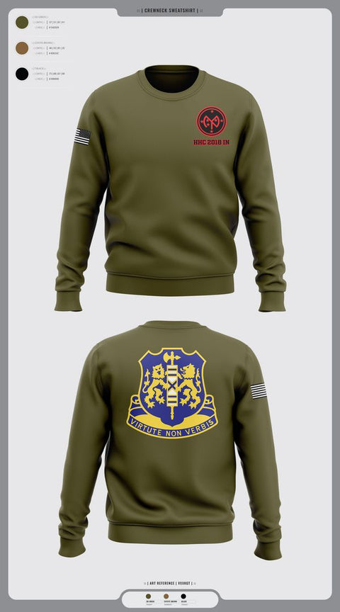 Crew Neck Sweatshirt, HHC 2/108 IN, , Teamtime, Team time, sublimation, custom sports apparel, team uniforms, spirit wear, spiritwear, sports uniforms, custom shirts, team store, custom team store, fundraiser sports, apparel fundraiser