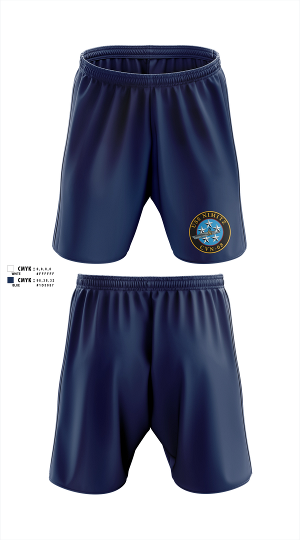 Mens Soccer Shorts, USS NIMITZ, Men's Soccer, Teamtime, Team time, sublimation, custom sports apparel, team uniforms, spirit wear, spiritwear, sports uniforms, custom shirts, team store, custom team store, fundraiser sports, apparel fundraiser