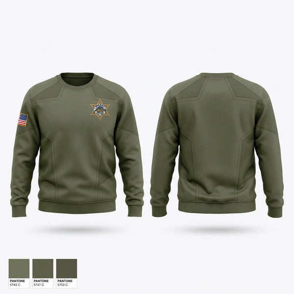 Crew Neck Sweatshirt, Blank County Sheriff Department, Police, Teamtime, Team time, sublimation, custom sports apparel, team uniforms, spirit wear, spiritwear, sports uniforms, custom shirts, team store, custom team store, fundraiser sports, apparel fundraiser