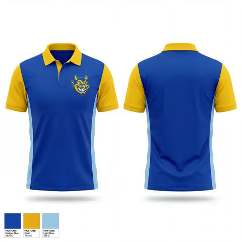 Short Sleeve Performance Polo, Falkville Blue Devils, Baseball, Teamtime, Team time, sublimation, custom sports apparel, team uniforms, spirit wear, spiritwear, sports uniforms, custom shirts, team store, custom team store, fundraiser sports, apparel fundraiser