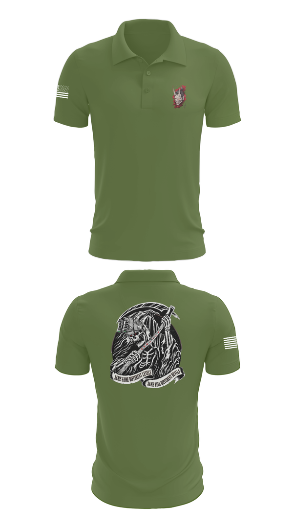 Short Sleeve Performance Polo, , Army, Teamtime, Team time, sublimation, custom sports apparel, team uniforms, spirit wear, spiritwear, sports uniforms, custom shirts, team store, custom team store, fundraiser sports, apparel fundraiser