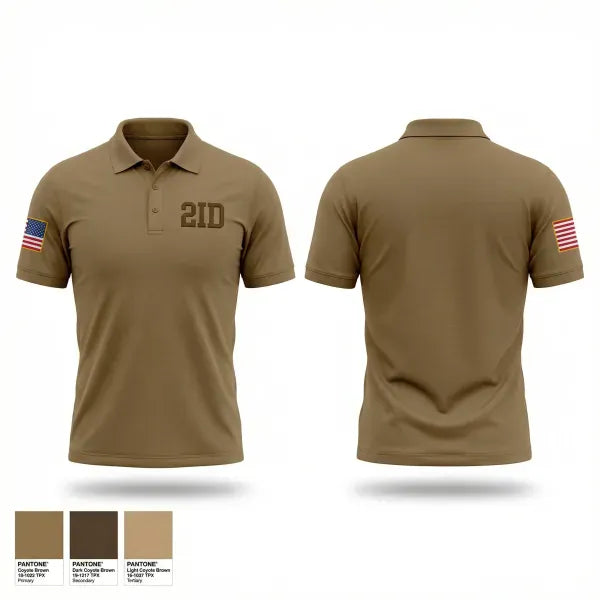 Short Sleeve Performance Polo, 2ID, Army, Teamtime, Team time, sublimation, custom sports apparel, team uniforms, spirit wear, spiritwear, sports uniforms, custom shirts, team store, custom team store, fundraiser sports, apparel fundraiser