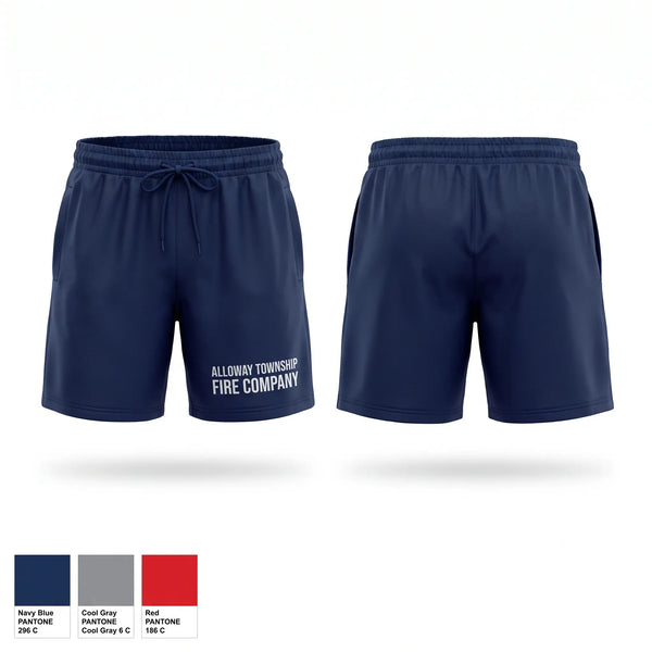Athletic Shorts With Pockets, Alloway Township Fire Company, Fire Department, Teamtime, Team time, sublimation, custom sports apparel, team uniforms, spirit wear, spiritwear, sports uniforms, custom shirts, team store, custom team store, fundraiser sports, apparel fundraiser
