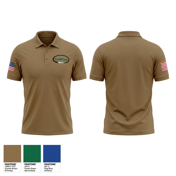 Short Sleeve Performance Polo, 101st Air Refueling Wing, National Guard, Teamtime, Team time, sublimation, custom sports apparel, team uniforms, spirit wear, spiritwear, sports uniforms, custom shirts, team store, custom team store, fundraiser sports, apparel fundraiser