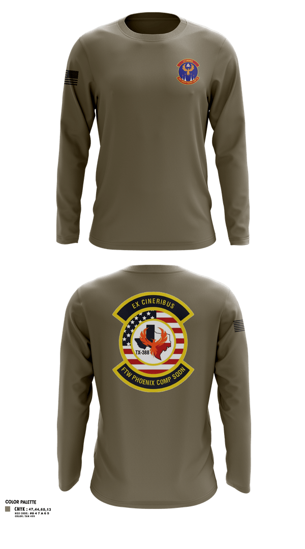 Long Sleeve Performance Shirt, 319th IEW, , Teamtime, Team time, sublimation, custom sports apparel, team uniforms, spirit wear, spiritwear, sports uniforms, custom shirts, team store, custom team store, fundraiser sports, apparel fundraiser