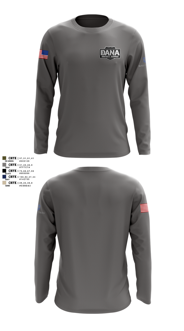 Long Sleeve Performance Shirt, Alabama SalesDana Safety Supply, Police, Teamtime, Team time, sublimation, custom sports apparel, team uniforms, spirit wear, spiritwear, sports uniforms, custom shirts, team store, custom team store, fundraiser sports, apparel fundraiser