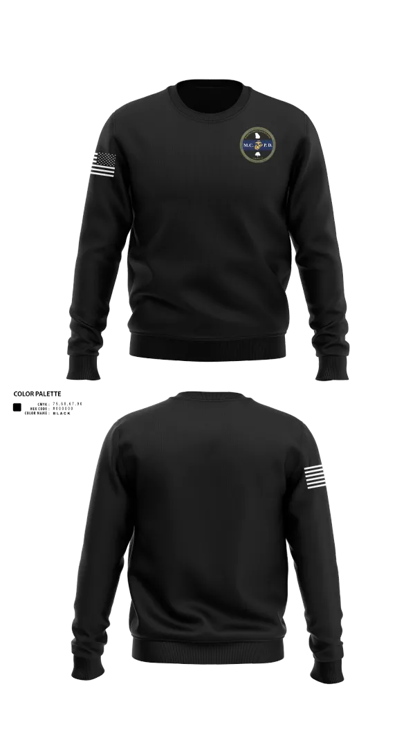 Crew Neck Sweatshirt, MCPD Albany, , Teamtime, Team time, sublimation, custom sports apparel, team uniforms, spirit wear, spiritwear, sports uniforms, custom shirts, team store, custom team store, fundraiser sports, apparel fundraiser