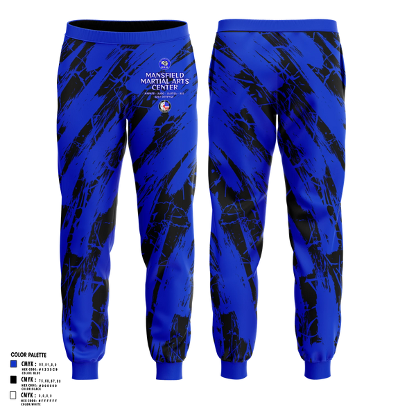 Joggers, Mansfield Martial Arts Center, , Teamtime, Team time, sublimation, custom sports apparel, team uniforms, spirit wear, spiritwear, sports uniforms, custom shirts, team store, custom team store, fundraiser sports, apparel fundraiser