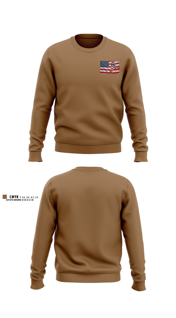 Crew Neck Sweatshirt, Steppas, Air Force, Teamtime, Team time, sublimation, custom sports apparel, team uniforms, spirit wear, spiritwear, sports uniforms, custom shirts, team store, custom team store, fundraiser sports, apparel fundraiser