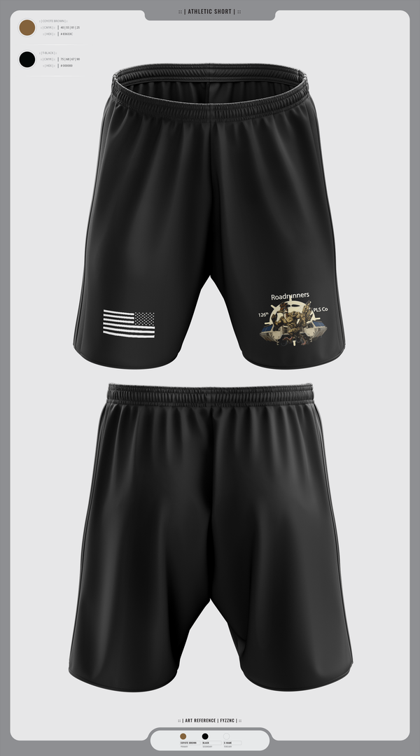 Athletic Shorts With Pockets, 126th PLS Co, , Teamtime, Team time, sublimation, custom sports apparel, team uniforms, spirit wear, spiritwear, sports uniforms, custom shirts, team store, custom team store, fundraiser sports, apparel fundraiser