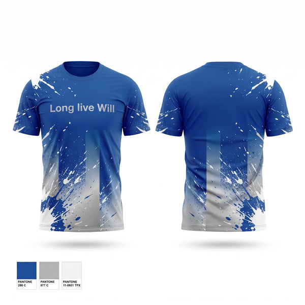 Short Sleeve Performance Shirt, Long live Will, Men's Basketball, Teamtime, Team time, sublimation, custom sports apparel, team uniforms, spirit wear, spiritwear, sports uniforms, custom shirts, team store, custom team store, fundraiser sports, apparel fundraiser