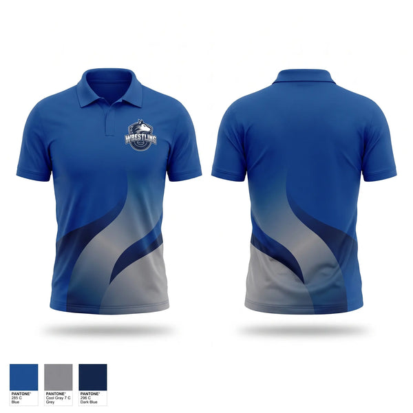 Short Sleeve Performance Polo, Huskies, Wrestling, Teamtime, Team time, sublimation, custom sports apparel, team uniforms, spirit wear, spiritwear, sports uniforms, custom shirts, team store, custom team store, fundraiser sports, apparel fundraiser