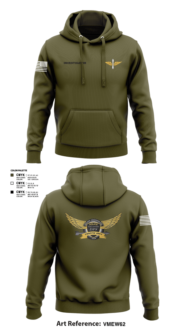 Hoodie, Investigator, Army, Teamtime, Team time, sublimation, custom sports apparel, team uniforms, spirit wear, spiritwear, sports uniforms, custom shirts, team store, custom team store, fundraiser sports, apparel fundraiser