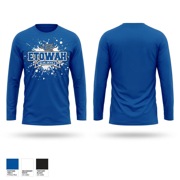 Long Sleeve Performance Shirt, Etowah, Spirit Store, Teamtime, Team time, sublimation, custom sports apparel, team uniforms, spirit wear, spiritwear, sports uniforms, custom shirts, team store, custom team store, fundraiser sports, apparel fundraiser