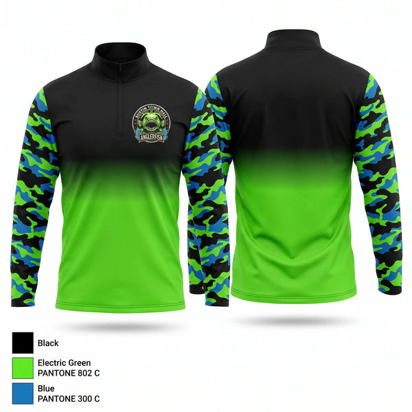 Quarter Zip Jacket, Austin Town Hall Anglerfish, Swimming, Teamtime, Team time, sublimation, custom sports apparel, team uniforms, spirit wear, spiritwear, sports uniforms, custom shirts, team store, custom team store, fundraiser sports, apparel fundraiser