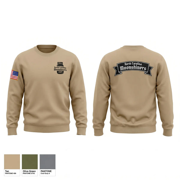 Crew Neck Sweatshirt, 1450th Transportation Company, National Guard, Teamtime, Team time, sublimation, custom sports apparel, team uniforms, spirit wear, spiritwear, sports uniforms, custom shirts, team store, custom team store, fundraiser sports, apparel fundraiser