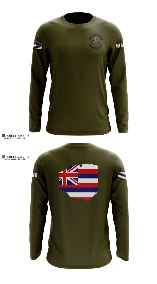 Long Sleeve Performance Shirt, 150th Electromagnetic Warfare Squadron, , Teamtime, Team time, sublimation, custom sports apparel, team uniforms, spirit wear, spiritwear, sports uniforms, custom shirts, team store, custom team store, fundraiser sports, apparel fundraiser