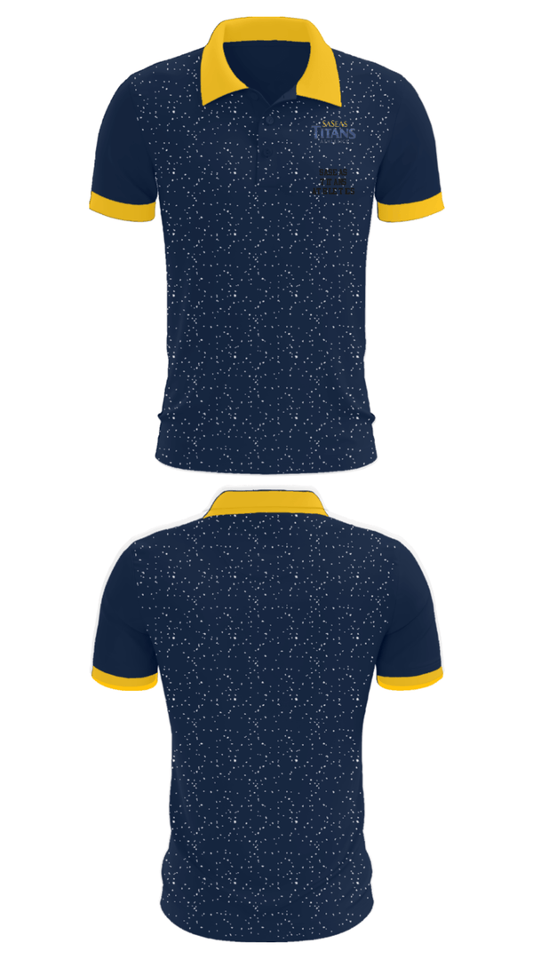 Short Sleeve Performance Polo, Saseas Titans Athletics, Spirit Store, Teamtime, Team time, sublimation, custom sports apparel, team uniforms, spirit wear, spiritwear, sports uniforms, custom shirts, team store, custom team store, fundraiser sports, apparel fundraiser