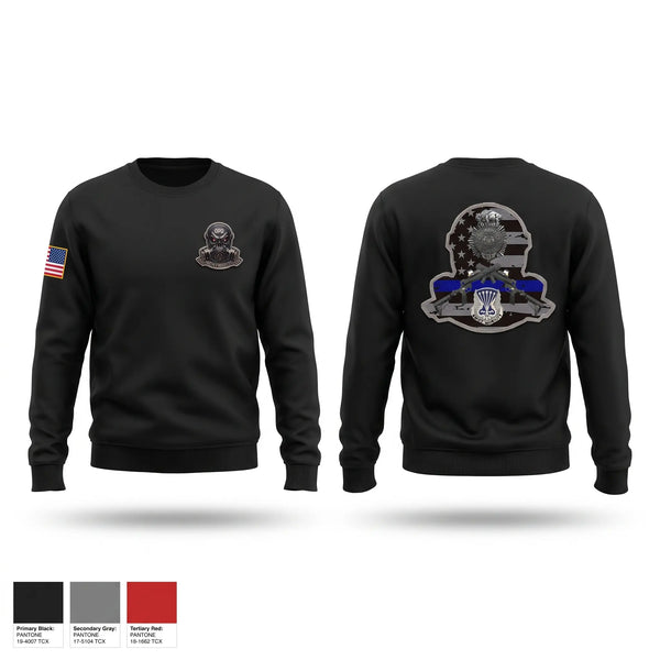 Crew Neck Sweatshirt, RDF Chemical Munitions Team, Police, Teamtime, Team time, sublimation, custom sports apparel, team uniforms, spirit wear, spiritwear, sports uniforms, custom shirts, team store, custom team store, fundraiser sports, apparel fundraiser