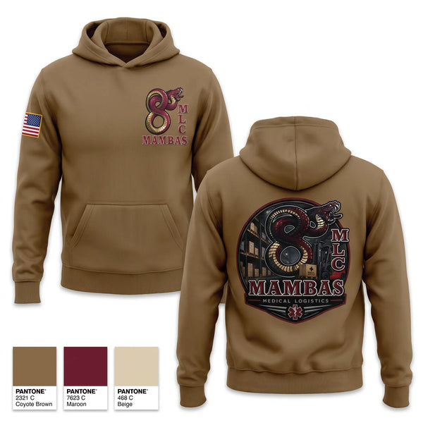 Hoodie, 8th MLC, Army, Teamtime, Team time, sublimation, custom sports apparel, team uniforms, spirit wear, spiritwear, sports uniforms, custom shirts, team store, custom team store, fundraiser sports, apparel fundraiser