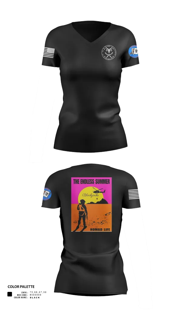 Womens Short Sleeve Vneck Shirt, A co 2-4GSAB, Army, Teamtime, Team time, sublimation, custom sports apparel, team uniforms, spirit wear, spiritwear, sports uniforms, custom shirts, team store, custom team store, fundraiser sports, apparel fundraiser
