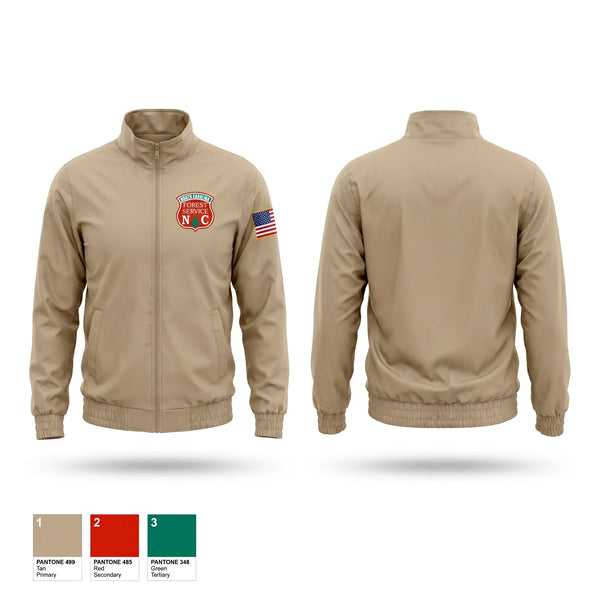 Windbreaker, North Carolina Forest Service, Fire Department, Teamtime, Team time, sublimation, custom sports apparel, team uniforms, spirit wear, spiritwear, sports uniforms, custom shirts, team store, custom team store, fundraiser sports, apparel fundraiser