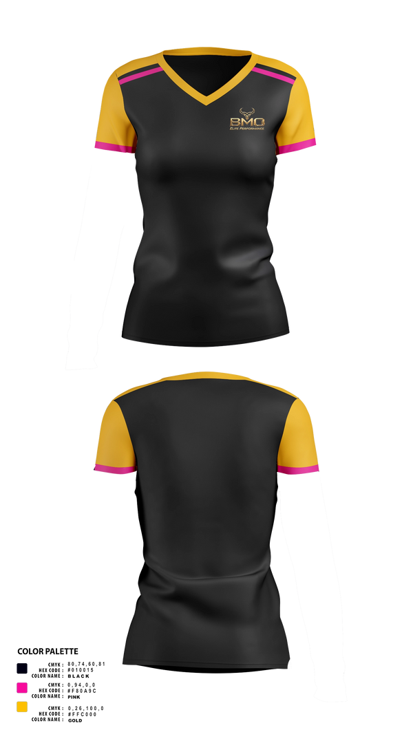 Womens Short Sleeve Vneck Shirt, BMO Elite 12u Salvadge, Softball, Teamtime, Team time, sublimation, custom sports apparel, team uniforms, spirit wear, spiritwear, sports uniforms, custom shirts, team store, custom team store, fundraiser sports, apparel fundraiser