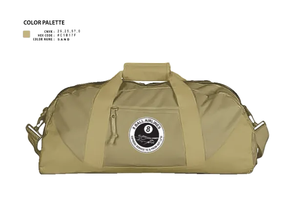 Duffle Bag, 8-229th AHB, , Teamtime, Team time, sublimation, custom sports apparel, team uniforms, spirit wear, spiritwear, sports uniforms, custom shirts, team store, custom team store, fundraiser sports, apparel fundraiser