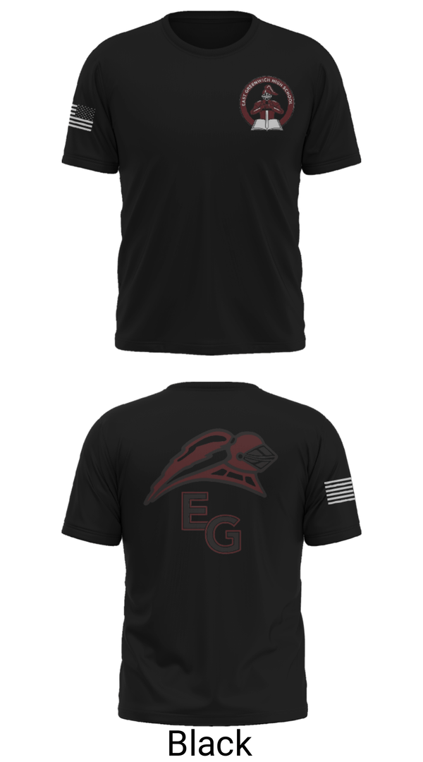 Short Sleeve Performance Shirt, East Greenwich High School Ice Hockey, Ice Hockey, Teamtime, Team time, sublimation, custom sports apparel, team uniforms, spirit wear, spiritwear, sports uniforms, custom shirts, team store, custom team store, fundraiser sports, apparel fundraiser