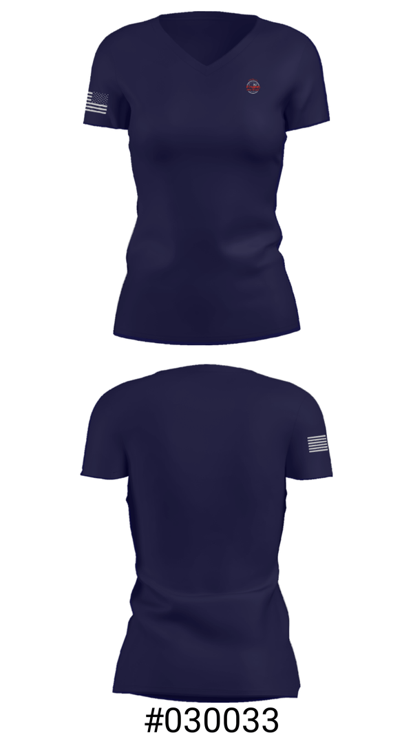 Women's Short Sleeve Vneck Shirt, Rocnrod Productions, , Teamtime, Team time, sublimation, custom sports apparel, team uniforms, spirit wear, spiritwear, sports uniforms, custom shirts, team store, custom team store, fundraiser sports, apparel fundraiser