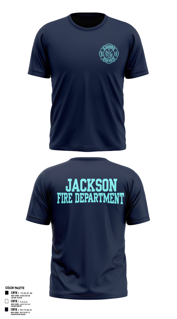 Old School Cotton Feel Shirt, Jackson Fire Department, Fire Department, Teamtime, Team time, sublimation, custom sports apparel, team uniforms, spirit wear, spiritwear, sports uniforms, custom shirts, team store, custom team store, fundraiser sports, apparel fundraiser