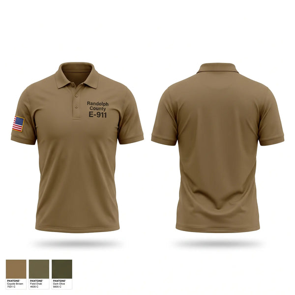 Short Sleeve Performance Polo, Randolph County E911, Police, Teamtime, Team time, sublimation, custom sports apparel, team uniforms, spirit wear, spiritwear, sports uniforms, custom shirts, team store, custom team store, fundraiser sports, apparel fundraiser