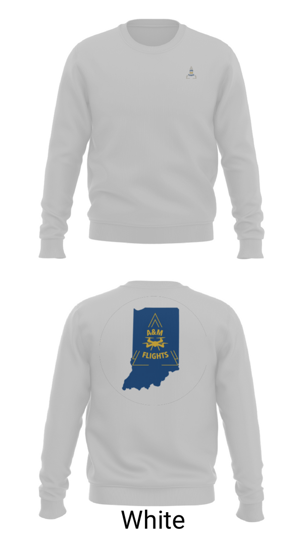 Crew Neck Sweatshirt, A&M FLIGHTS, , Teamtime, Team time, sublimation, custom sports apparel, team uniforms, spirit wear, spiritwear, sports uniforms, custom shirts, team store, custom team store, fundraiser sports, apparel fundraiser