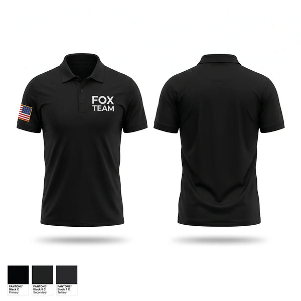 Short Sleeve Performance Polo, Fox Team, Police, Teamtime, Team time, sublimation, custom sports apparel, team uniforms, spirit wear, spiritwear, sports uniforms, custom shirts, team store, custom team store, fundraiser sports, apparel fundraiser
