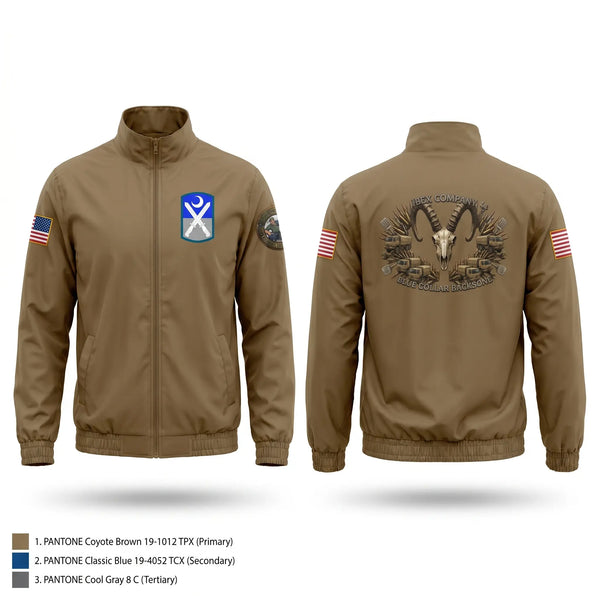 Windbreaker, I co 237th, Army, Teamtime, Team time, sublimation, custom sports apparel, team uniforms, spirit wear, spiritwear, sports uniforms, custom shirts, team store, custom team store, fundraiser sports, apparel fundraiser
